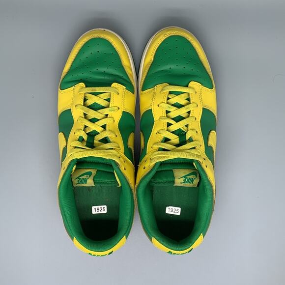 Nike Dunk‎ Low Retro Reverse Brazil Running Shoes DV0833-300 Men's Sz 11 - Picture 10 of 10